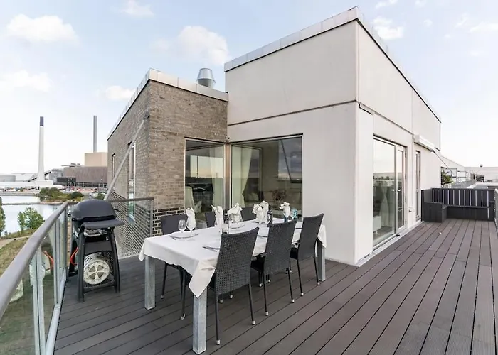 Penthouse With Amazing Views Of Copenhagen!mh74 *